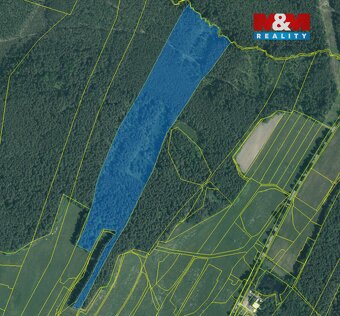 Prodej lesa, 22334 m², Klikov - Suchdol nad Lužnicí - 2