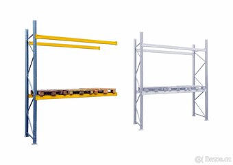Paletové regály Rosss šířka: 2,7m PP Bazar - 2