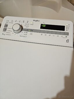 Krásná pračka 7kg horní plnění, skvělý stav - 2