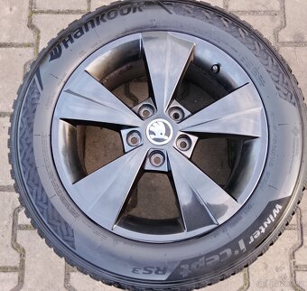 Zimní alu disky originální Škoda Octavia IV 5x112 R16 - 2