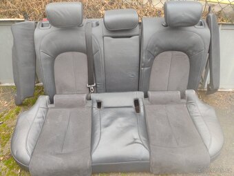 Audi A6 c7 4g alcantara sedačky S-Line a tapecirunky - 2