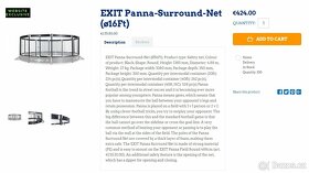 Síť EXIT Toys Panna Net 488cm - 2