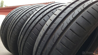 Téměř NOVÉ letní pneu Dunlop 185/60/15, sada - 2