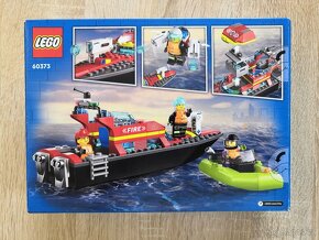 Nabízím Lego set 60373 - City Záchranářský člun - 2