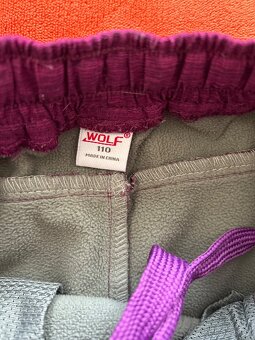 softshellové kalhoty značky Wolf vel 110 - 2
