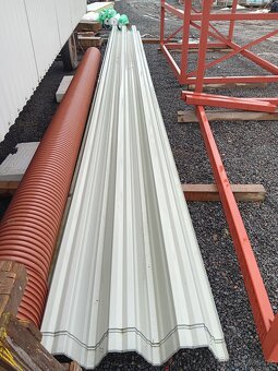 Trapézové ocelové plechy nosné střešní - 2