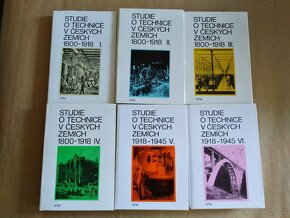 Studie o technice v českých zemích - 6. dílů - 2