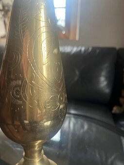 Mosazná váza - 2
