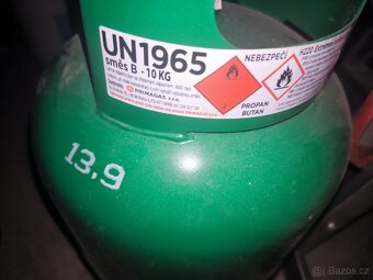 Plynová láhev plná 10 kg nová - 2