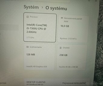 Hp Elitebook 840 G5 i5-7300U - 2
