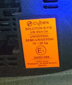 Dětská autosedačka Cybex Solution B-fix - 2