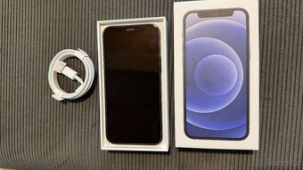 IPhone 12mini 64GB černý, top stav - 2