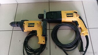 Vrtací kladivo DeWALT + vrtačka - 2