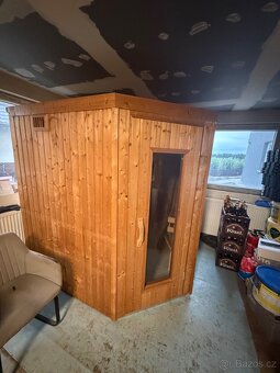 Finská sauna+kamna 6,6 kw - 2