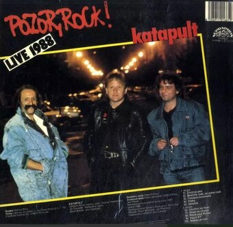 LP KATAPULT - POZOR, ROCK LIVE 1988 - 2
