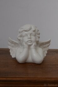 krásná starožitná soška anděla - 2