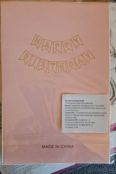 Narozeninová girlanda, nafukovací balonky, VŠE NOVÉ - 2
