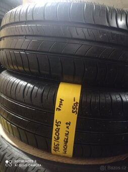 185/60r16 zánovní letní Michelin - 2