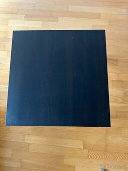 Černý konferenční stolek (IKEA Lack) - 2