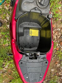 Skútr Aprilia Amico GL – nálezový stav, německé doklady k př - 2