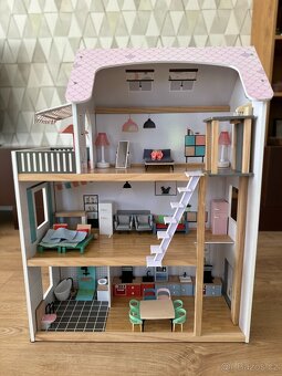 Dřevěný domeček pro panenky Lidl Playtive - 2