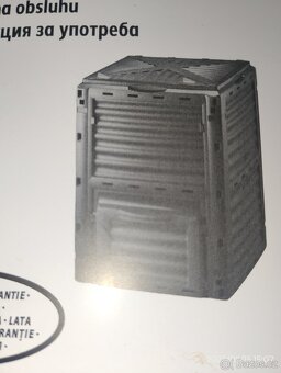Prodám nepoužitý thermo-kompostér 300 L - 2