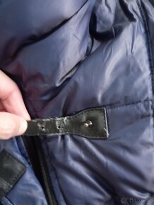Tmavě modrá lesklá bunda Geox vel. 38/40, Super stav - 2