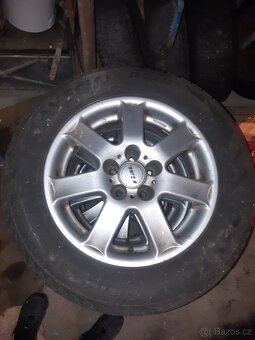 Prodám alu kola z Škoda Octavia. - 2