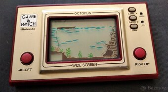 RETRO digitální hra NINTENDO Octopus Chobotnice - 2