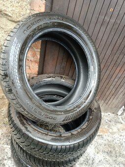 4 nokian WR snow proof P 205/55 R17 zimní pneumatiky téměř - 2