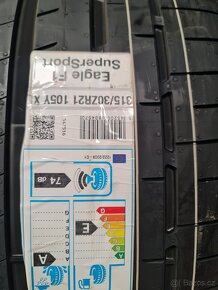 2x 315/30/21 nové letní pneu DPH PORSCHE 315 30 R21 - 2