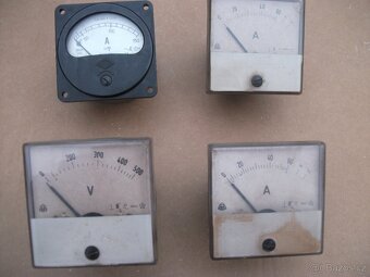 voltmetry, ampermetry , nový redukčák - 2