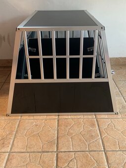 Přepravní box pro 2 psy s odnímatelnou příčkou - 2