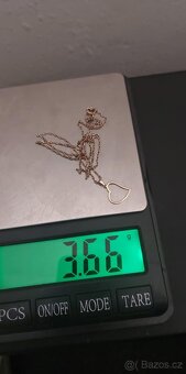 Prodám zlatý řetízek 585/1000 Váha 3,66g - 2