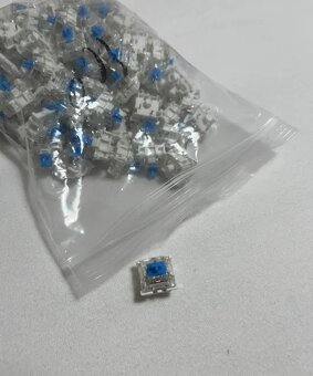 Gateron G Pro 3.0 Blue – 110 ks – nové - 2