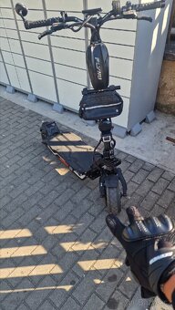 Fobos model x (72v40ah 10kw) +doplňky+díly+oblečení. - 2