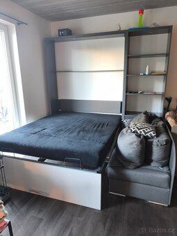 Sklápěcí postel s pohovkou - 2