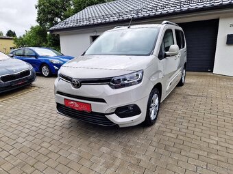 TOYOTA Proace City Verso, 1.5 D , 100 tis. km, r.v. 12/2020 - 2
