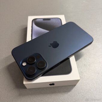 iPhone 15 Pro Max 256GB, bez škrábance, rok záruka - 2
