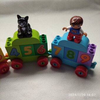 Lego duplo 10847 vláček s čísly 0-9 - 2