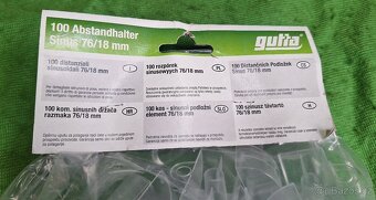 GUTTA - distanční podložky - 100 ks. - 2