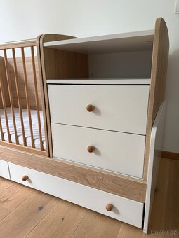 Dětská kombi postýlka Faktum Mia PopUp 70 x 120 cm - 2