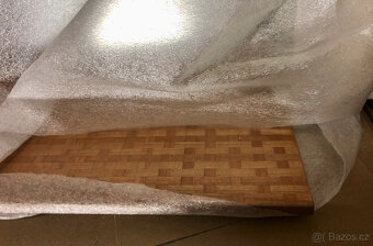 Kolo Style zrcadlo s poličkou třešeň/bílá s 72% slevou - 2