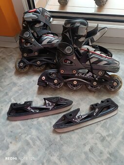 Dětské brusle Tempish + chrániče - 2