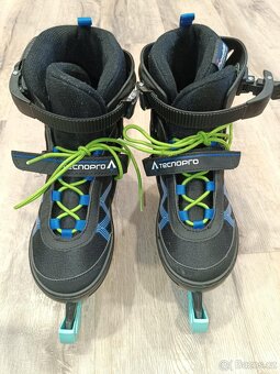 Dětské nastavitelné brusle vel. 37 - 40 - 2