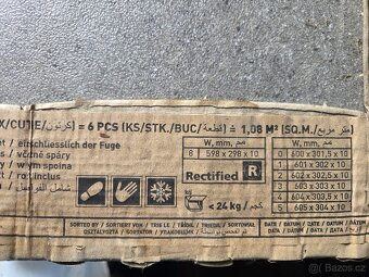 Protiskluzová dlažba Rako 30x60x1 (4,32m2)s třpytkami - 2