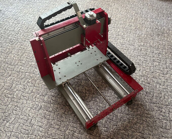 Torzo 3-osého CNC obráběcího stroje včetně motorů - 2