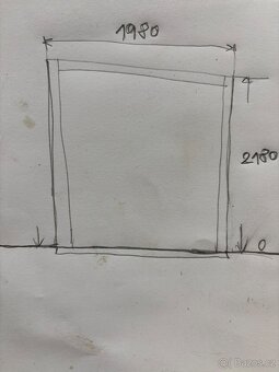 Vstupní dvoudílné dveře - 2