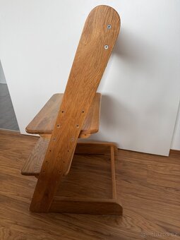 Dubové rostoucí dětské židle - 2