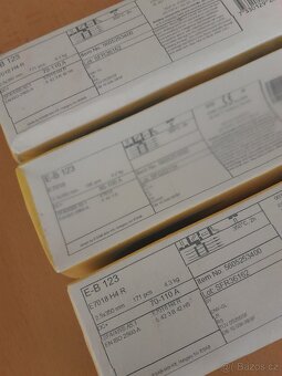 Prodám elektrody ESAB E-B - 2